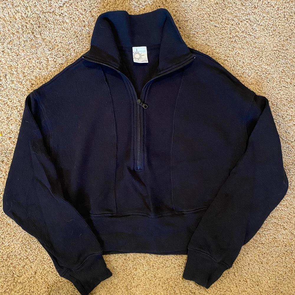 Aerie offline half zip sweatshirt